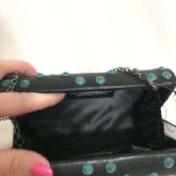 International Concepts Flaviee Stud Mini Clutch - Picture 2 of 2